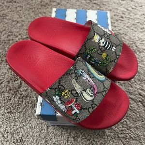 Gucci Slides (kids)(unisex)